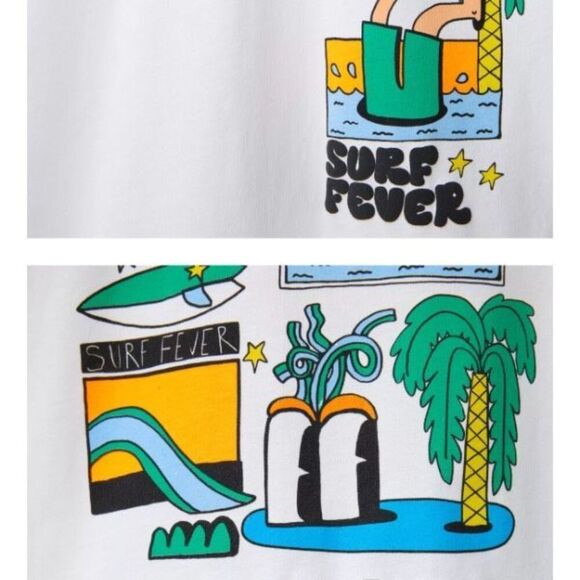Zara Surf Fever Shirt size 4 Years - Picture 5 of 5